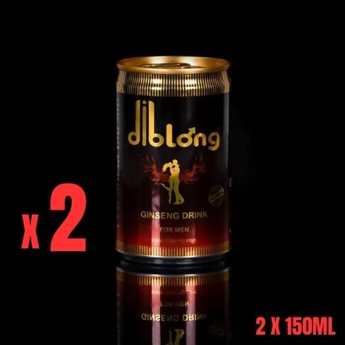 Diblong Ginseng Drink Tin 150ml x 2