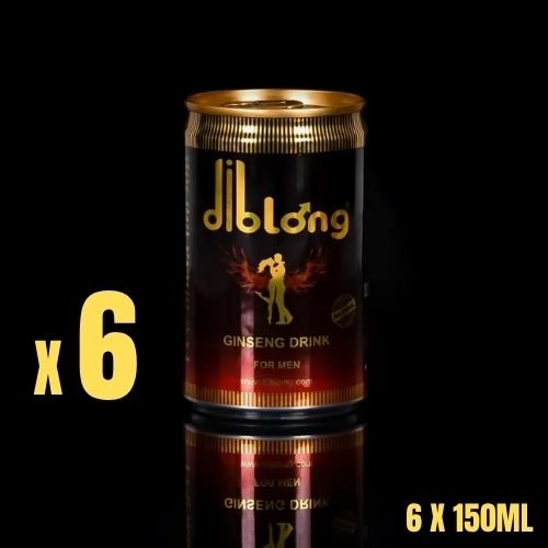 Diblong Ginseng Drink Tin 150ml x 6